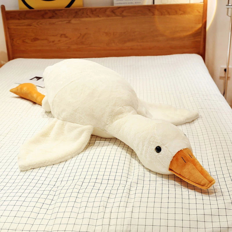 50/130CM Hot Goose Plush Stuffed Soft Duck Sleeping Pillow Sofa Cushion Kids Girlfriend Birthday Gift