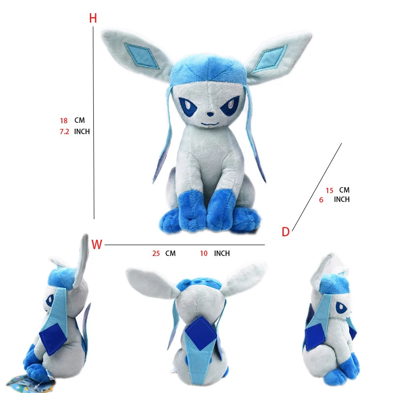 Pokemon Mimikyu Shiny Eevee Umbreon Flareon Jolteon Glaceon Vaporeon Sylveon Espeon Kawaii Stuffed Plush Toy Doll for Kids Gift