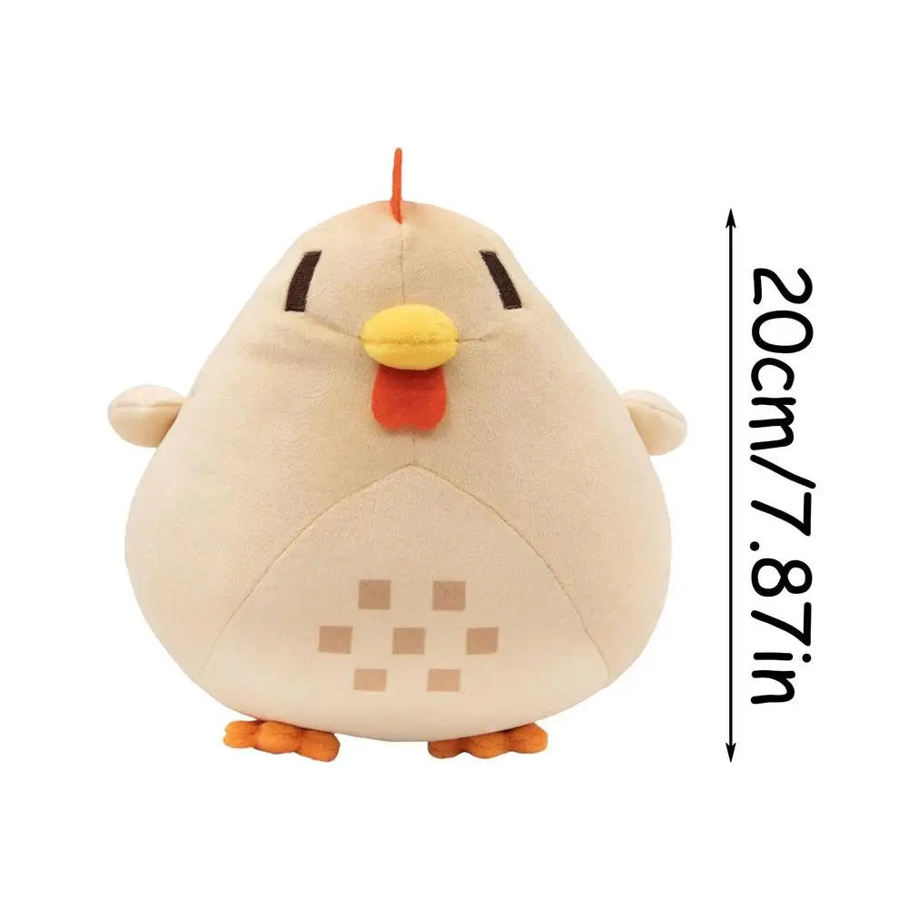 20cm Chicken Pillow Plush Soft Stuffed Animal Toys Cartoon Children Birthday Christmas Gifts