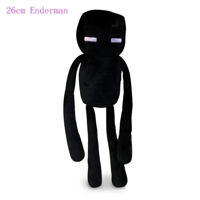 20-26cm Enderman  Wolf Plush Toys Doll Game Plush Soft Stuffed Toys for Children Kids Gifts