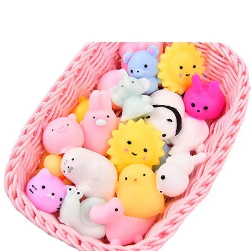 Squishy Fun! Animal Stress Balls (5-50 Pack) - Kids Party Favors