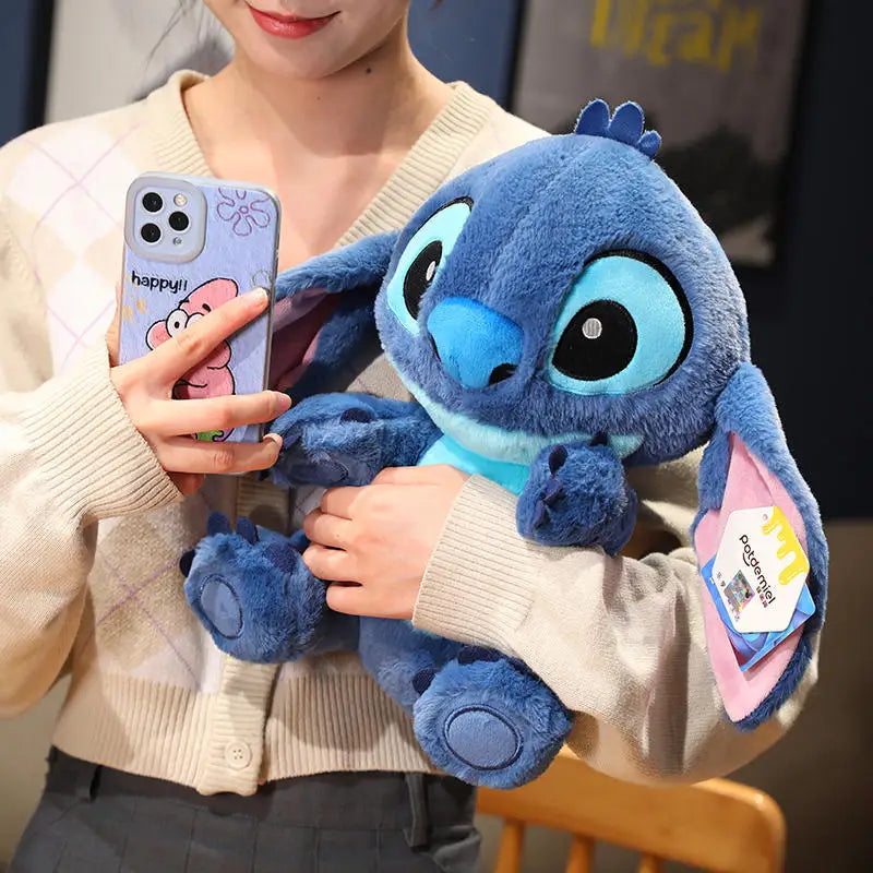 High quality 100% Genuine Disney 11Kinds Lilo & Stitch Stitch Angel Cartoon Plush Toy Doll Children Toy Birthday Christmas Gift