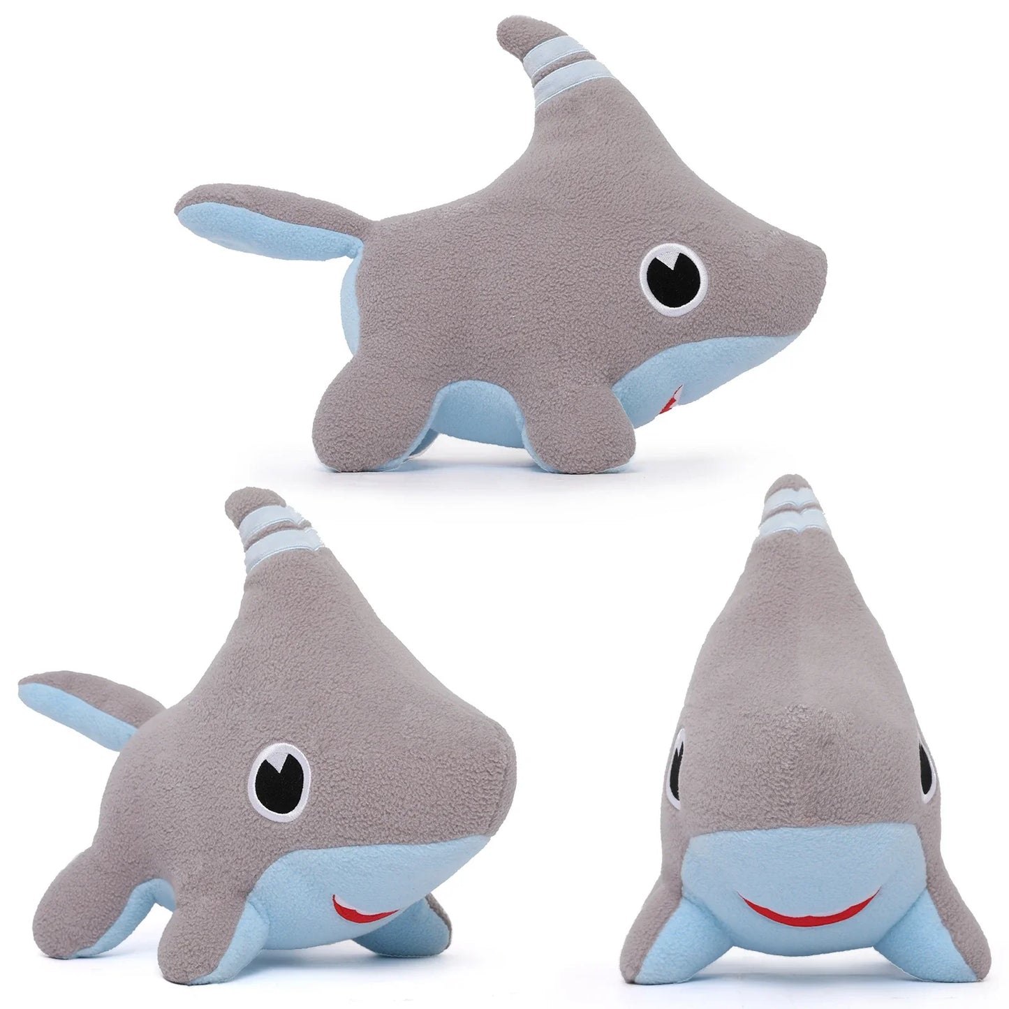 Tezituor Baby Shark Dog Plush Toy, Shark Puppy Stuffed Animal, Shark Dog Toy Stuffed Shark, 15''