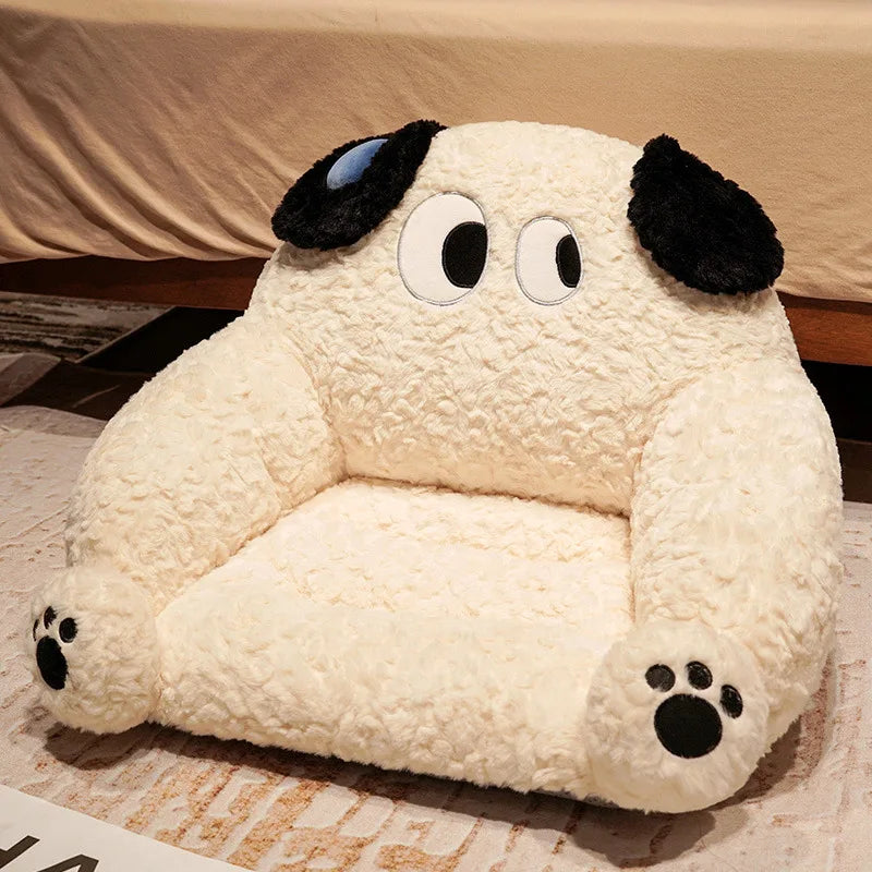 Cartoon Lovely Big Eyes Cat&Dog&Bunny Series Kids Sofa Chair Plush Toys Seat Baby Nest Sleeping Bed Adult Pillow Stuffed Cushion