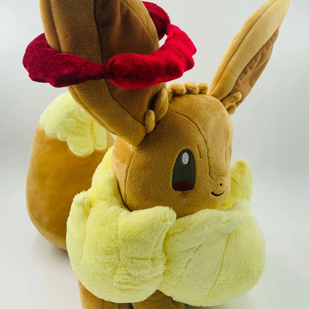 New Kawaii Pokémon Anime Movie Pikachu Plush Toy Dynamax Eevee Plush Doll Children's Day Christmas Birthday Gift