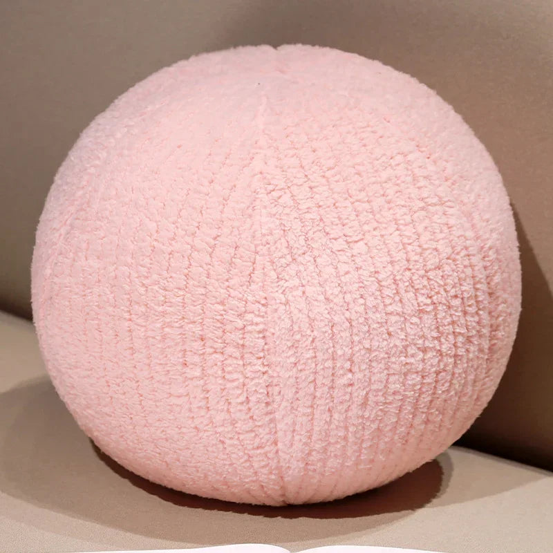 30cm Ins Style Ball Pillow Soft Plush PP Cotton Sofa Pillow Ornament Stuffed Nordic Round Pillow Throw Pillows Home Decoration