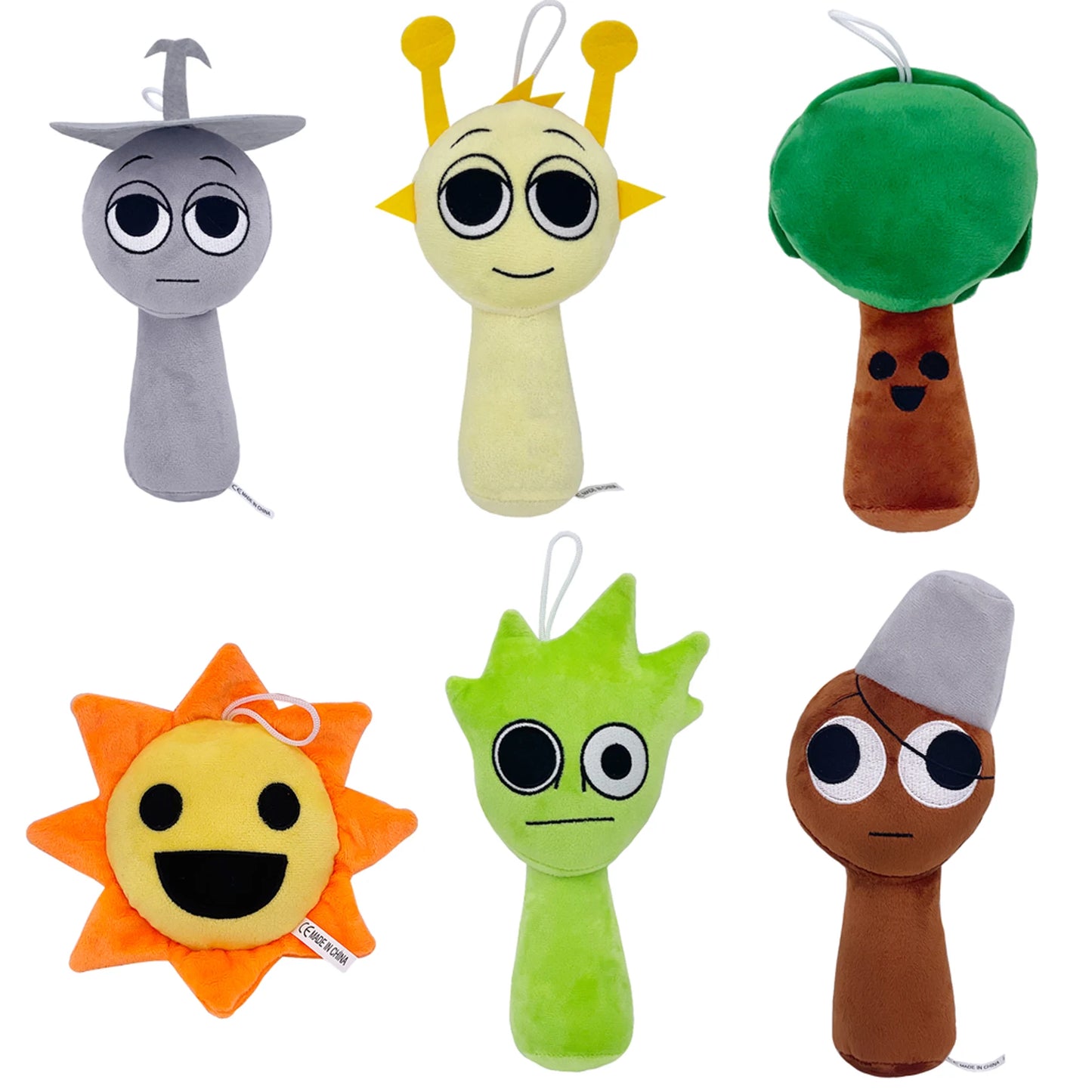 Sprunki Incredibox Plush Toys Sprunki Plushie Sprunki Soft Game Cartoon Pillow Kids Birthday Gifts Stuffed Dolls Christmas Gift