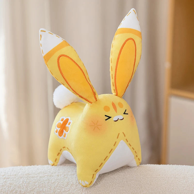 Hot Sale Genshin Impact Games Yaoyao Cosplay Props Laurel Rabbit Plush Toy Pillow Pendant Cartoon Anime Soft Dolls Birthday Gift