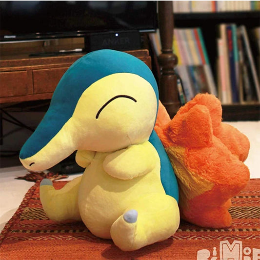 Cyndaquil Plush Toys Pokemon Pikachu Peluche Squirtle Bulbasaur Charmander Cyndaquil Gengar Plush Stuffed Toys Kid Xmas Gift