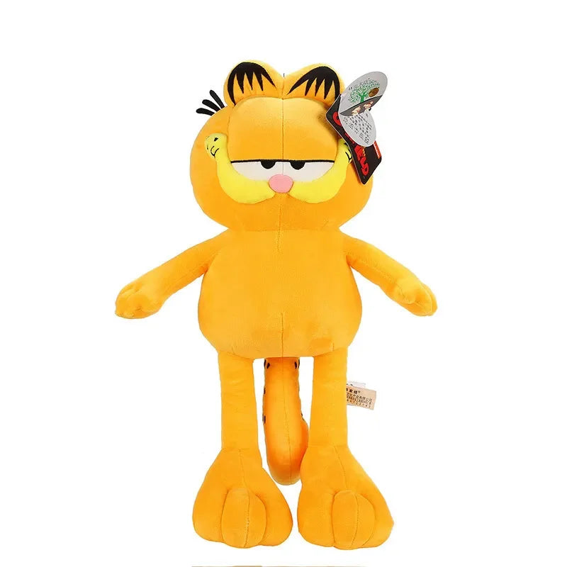 Kawaii Anime Cartoon Garfield Cute Plush Pillow Toys Doll 40Cm Doll Creative Sofa Decoration Kids Children Girls Boys Gifts