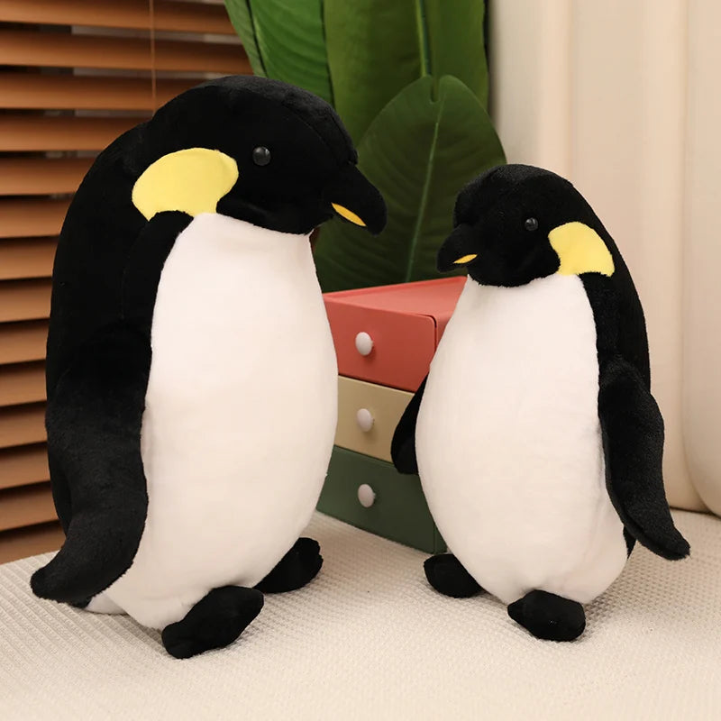 Cute Fluffy Simulation Plush Toy Kawaii Penguin Peluche Real Life Animal Doll Home Decoration Children Kids Birthday Gifts