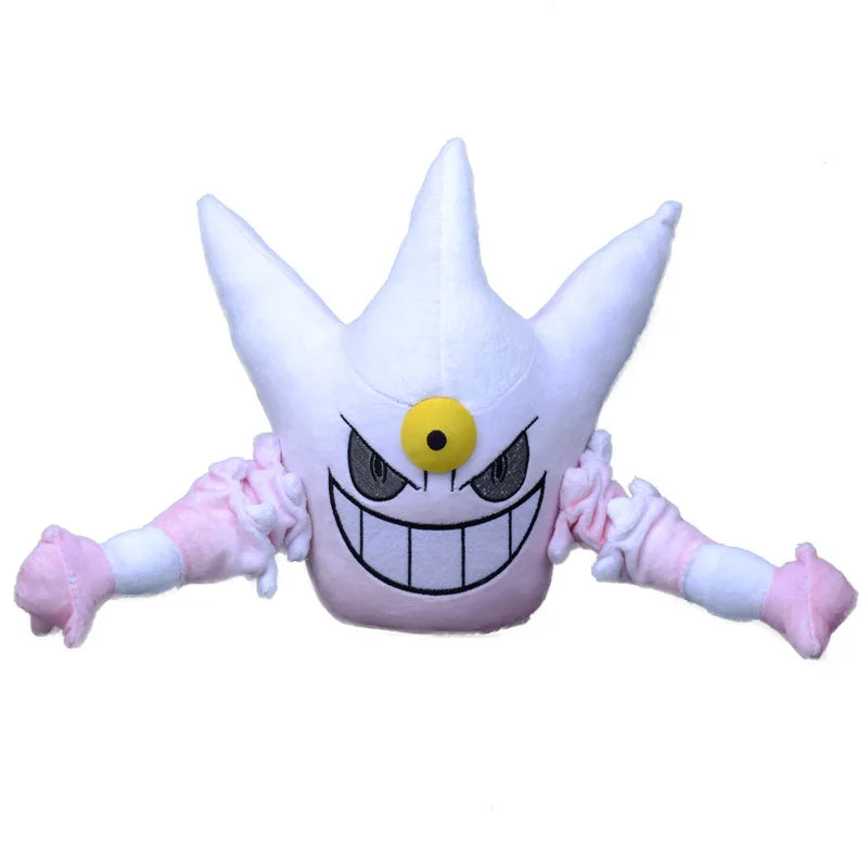 Pokemon 25cm Gengar Mega Form Haunter Plush Doll Toys Shiny Mega Soft Stuffed White Genga Birthday Christmas Gifts