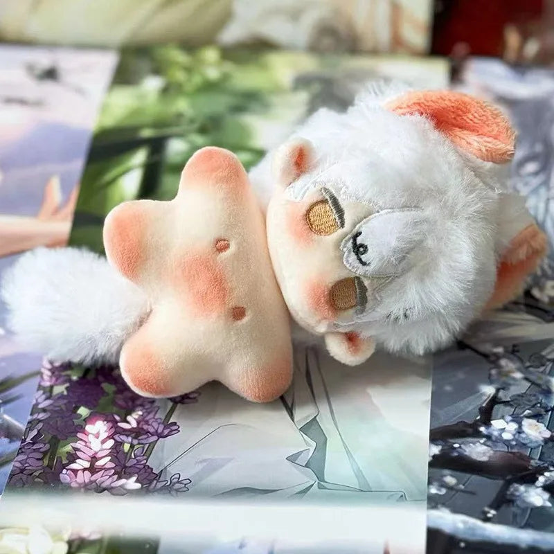 10cm Kawaii Naked Cotton Idol Plush Doll Stuffed Super Star Figure Doll Cute Light&Night Anime Gaming Peripherals Body Doll Gift