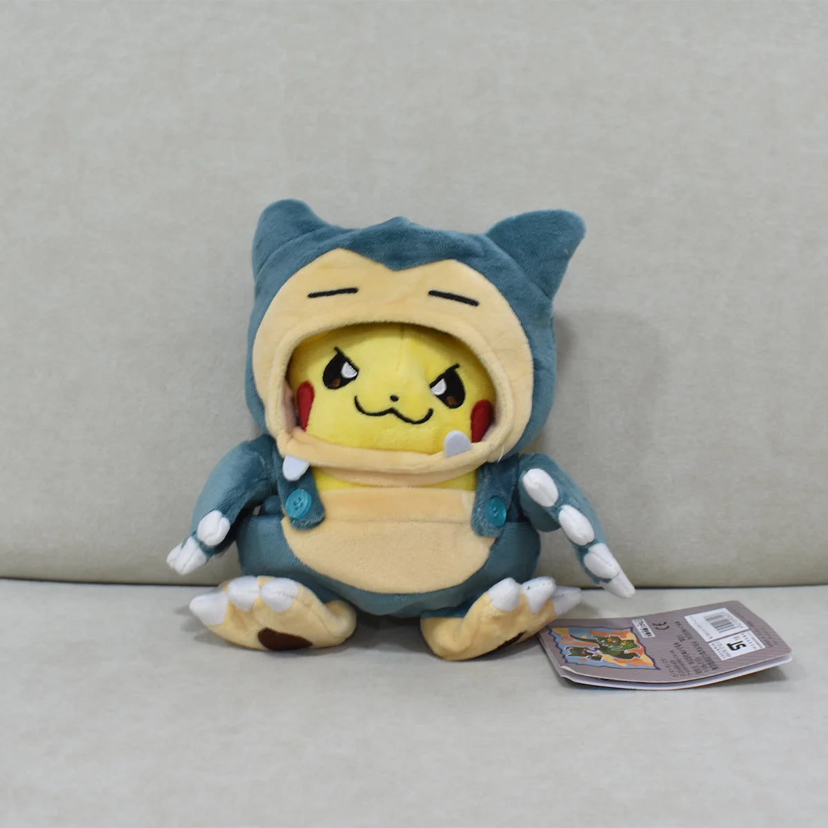 Pokemon Pikachu Cosplay Toys Charizard Snorlax Garchomp Tyranitar Hydreigon Anime Stuffed Plush Cartoon Peluche Dolls