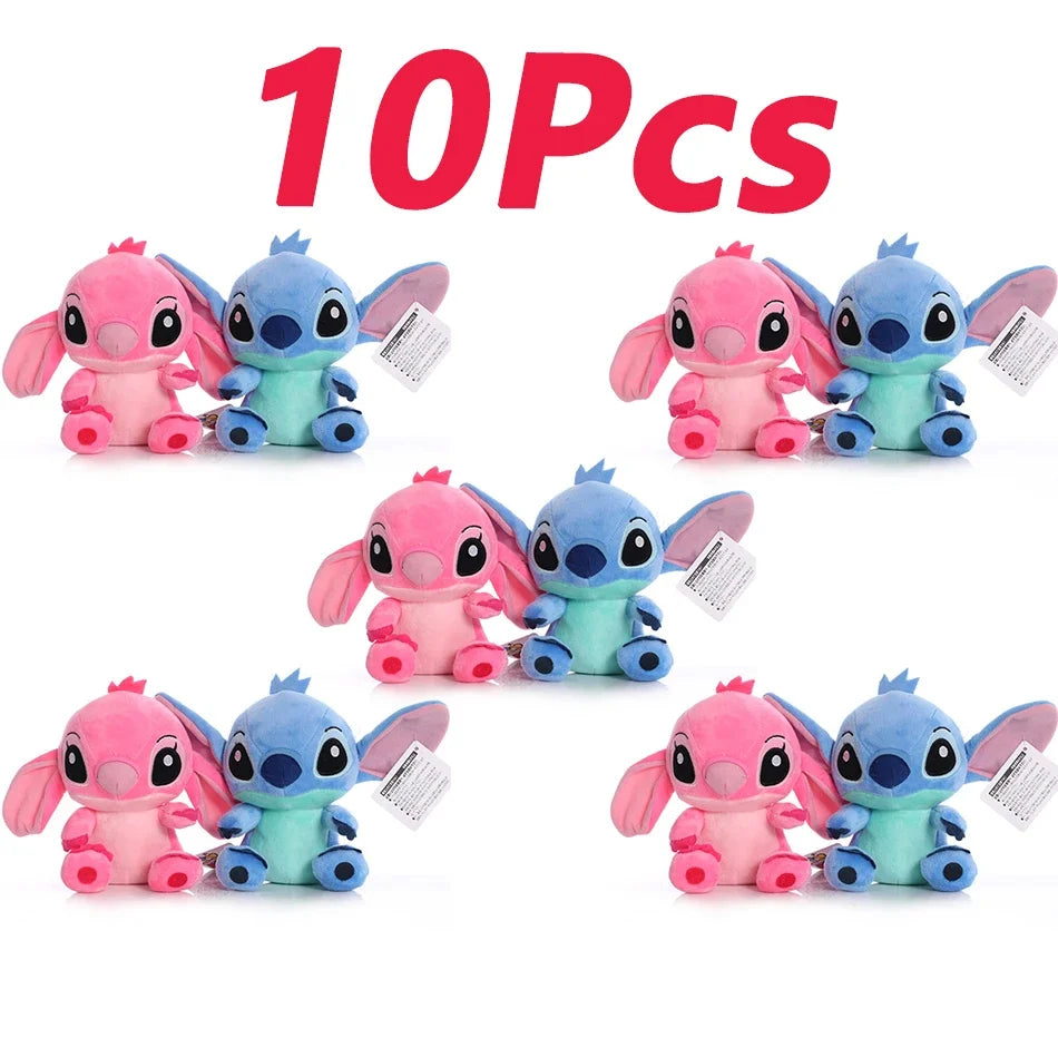 12cm 20cm 25cm Stitch Stuffed Plush Models Cartoon Stuffed Plush Dolls Anime Plush Baby Toys Kawaii Kids Birthday Gift