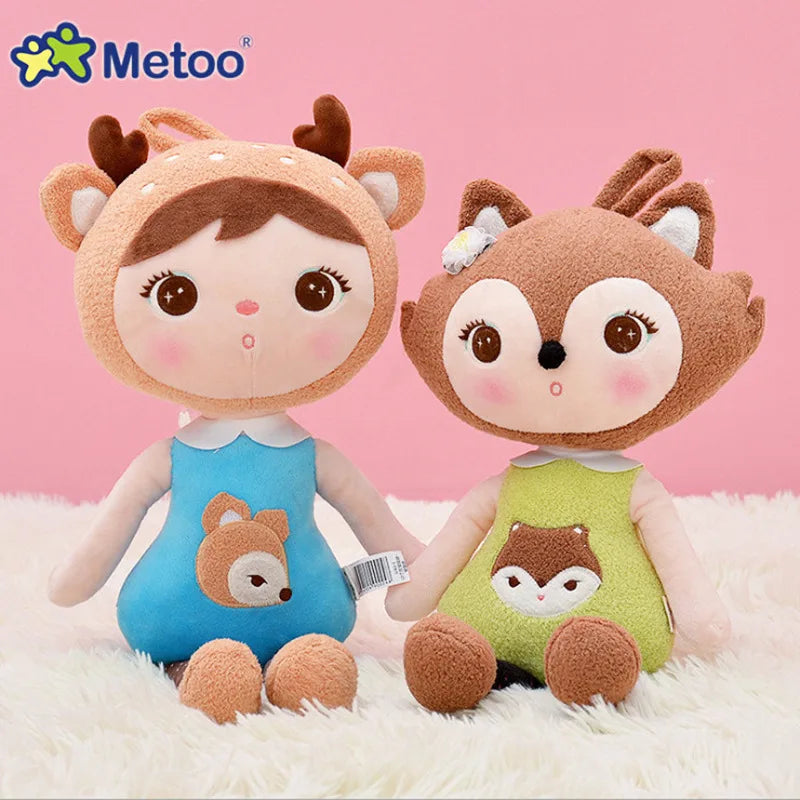 20cm Metoo Doll Plush Sweet Cute Lovely Stuffed Kids Toys for Girls Birthday Christmas Gift Cute Girl Keppel Baby Doll Panda