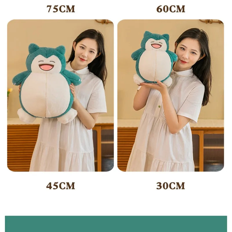 30/45cm Cute Pokemon Snorlax Plush Toy Anime Snorlax Decorate Doll Animal Sofa Sleeping Stuffed Pillow Birthday Gifts for Kids