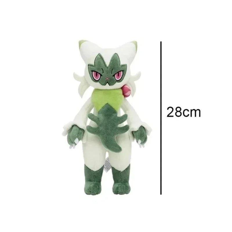 Kawaii Pokemon Pikachu Plush Lovely Jirachi Stuffed Doll Sprigatito Purrloin Gengar Peluche Cute Toys Hobbies Xmas Gift For Kids