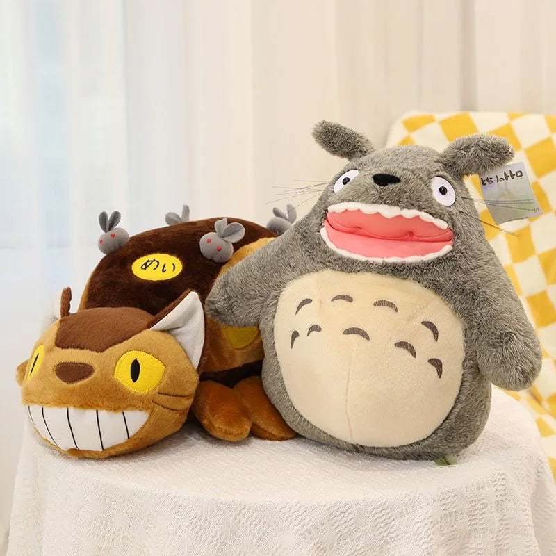 Hayao Miyazaki Animation Bus Totoro Doll Plush - Plushy Mart