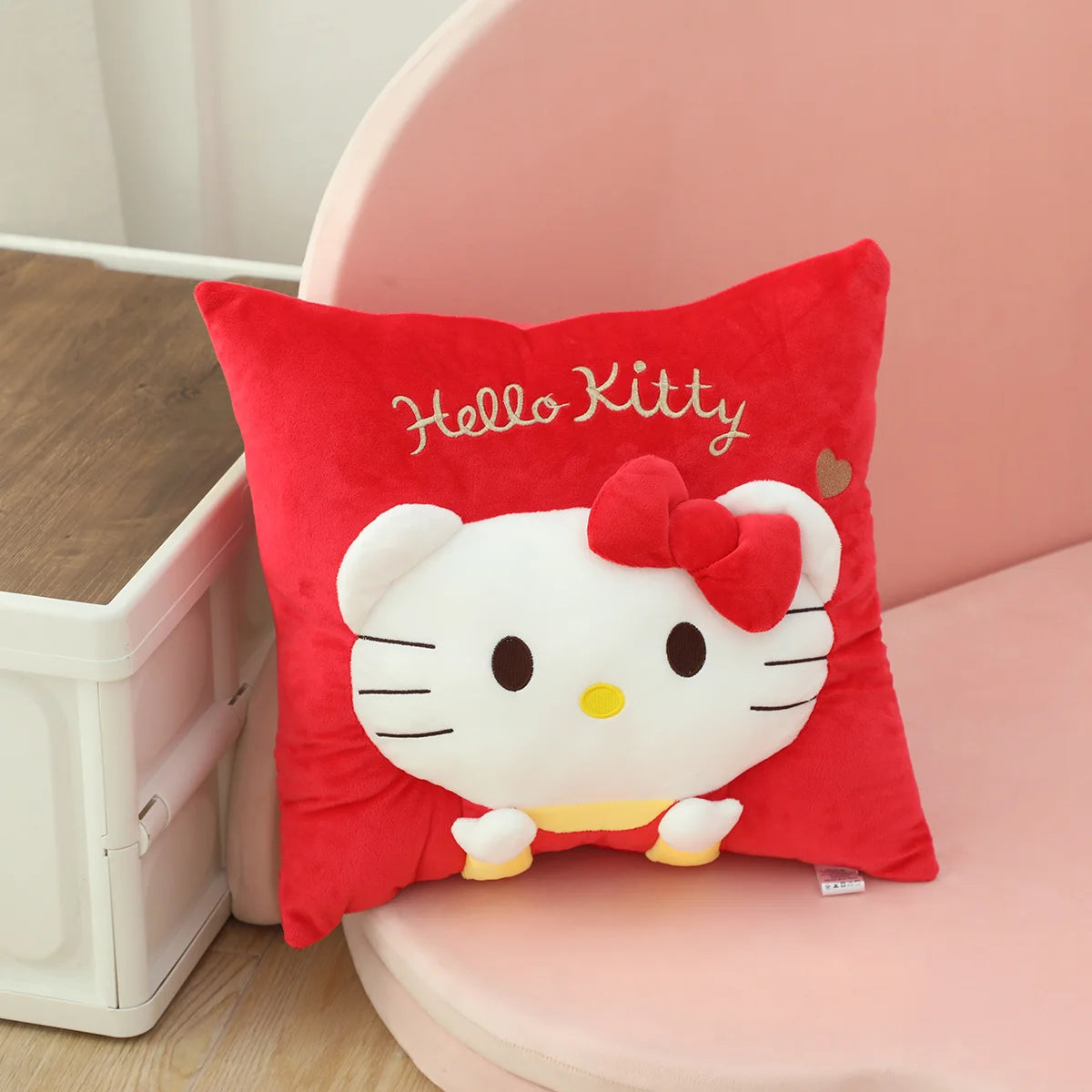 Lovely Sanrio Kuromi My Melody Hello Kitty Hangyodon Plush Pillow Melody Hello Kitty Pillow blanket Gifts For Girl