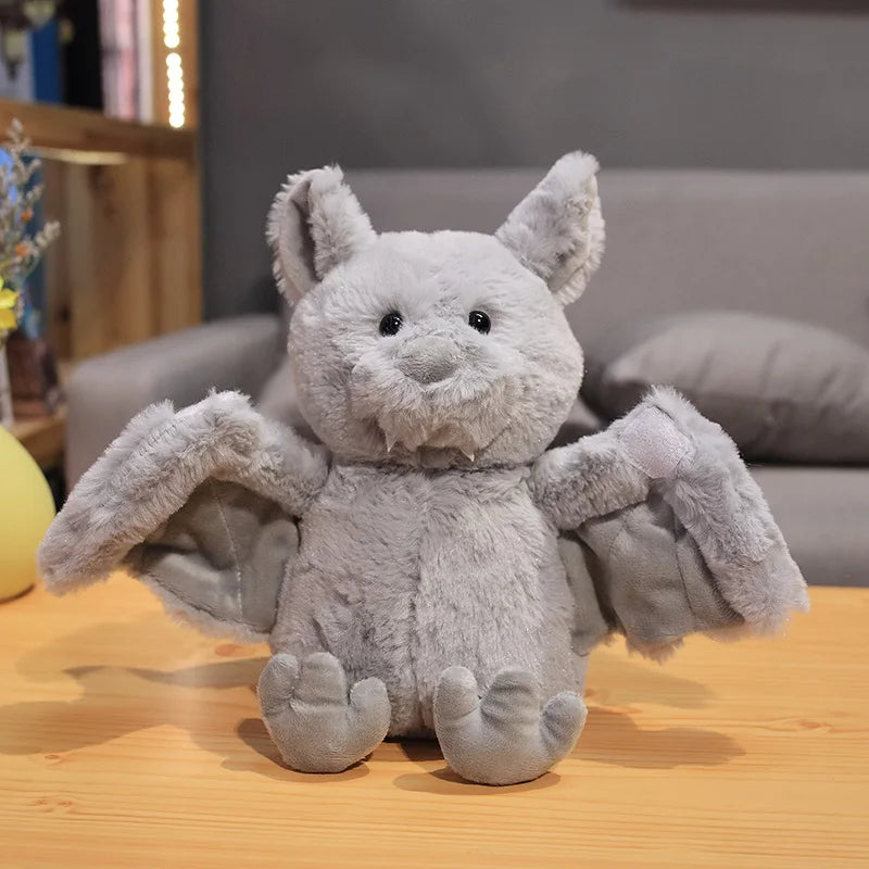 24cm Creative Cartoon Bat Plush Toy Dark Elf Cute Bat  Soft Personality With Sleep Storytelling Plush Toy Gift For Friend