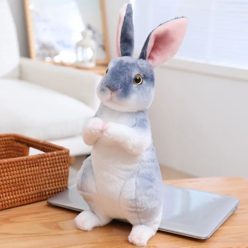 Huge Mini Simulated Animal Dog Rabbit Toys Cute Animal Soft Simulation Doll Easter Birthday Gift Kids Toy Bedroom Decor