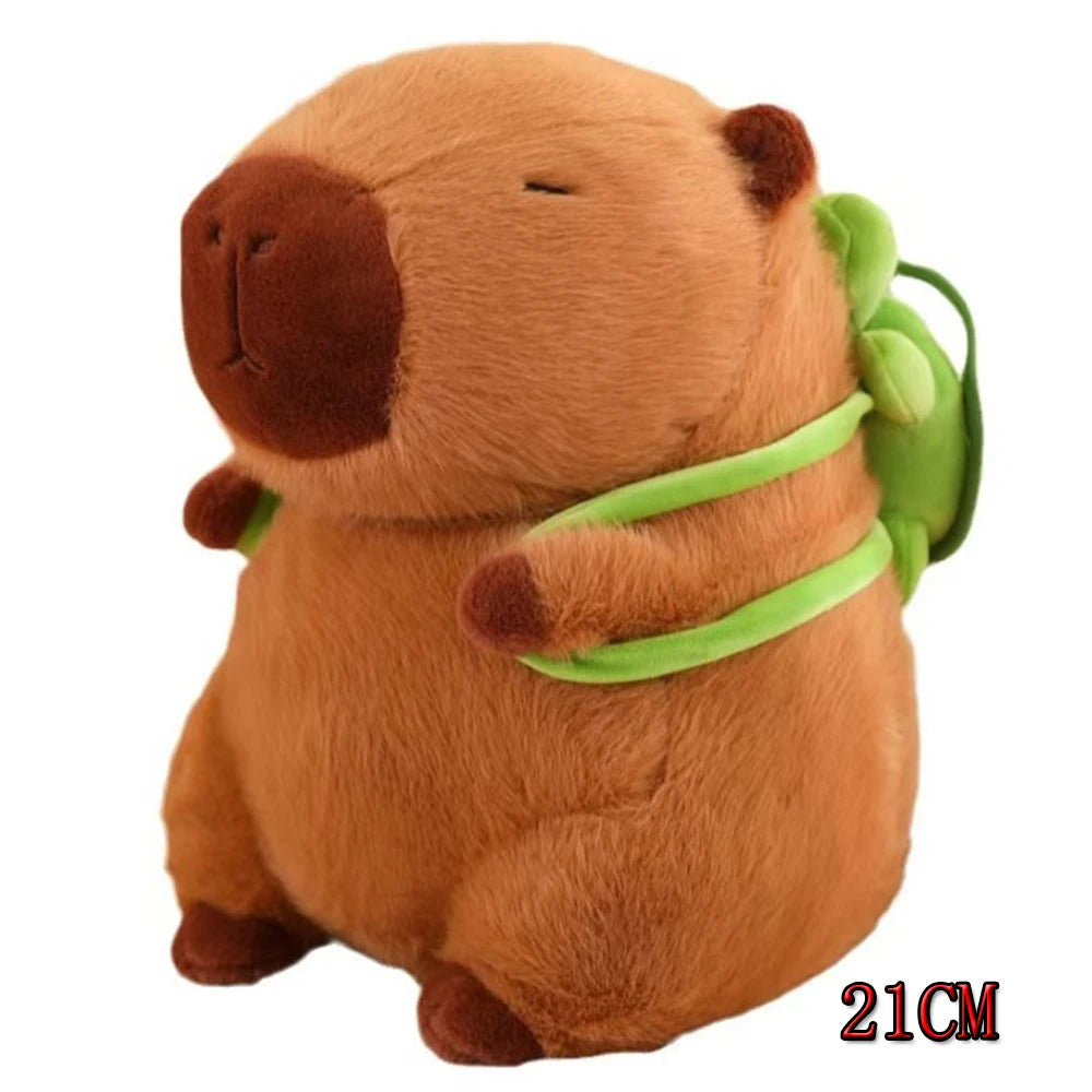 Simulation  Fries Capybara Plush Toy Cloth Doll Cute Doll Capibara Anime Fluffty Toy Soft  Capybara Plush Doll