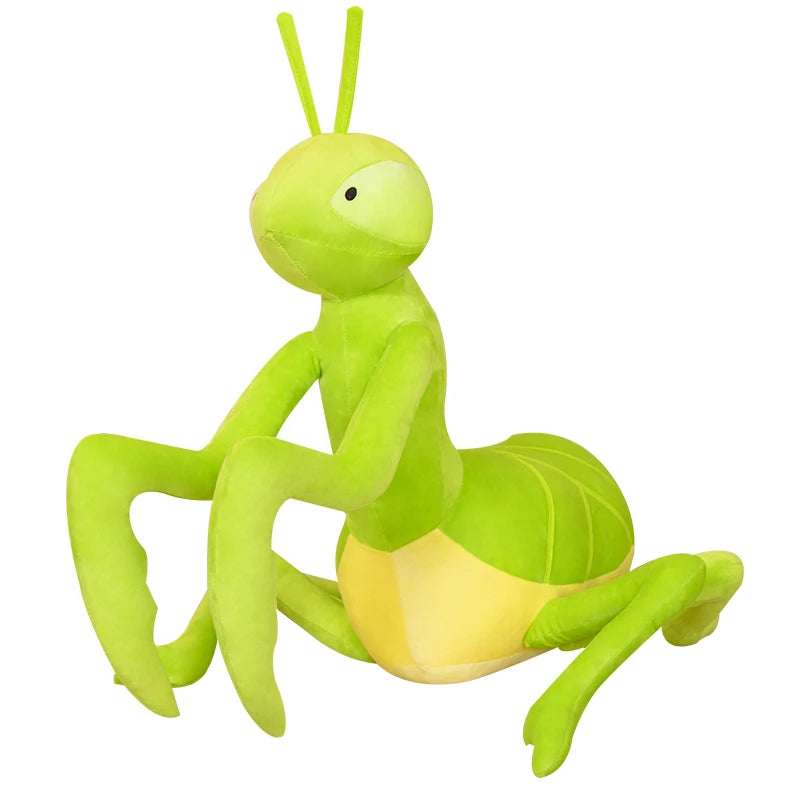 1pc 70cm Lifelike Mantid Plush Toys Real Life Insect Mantis Stuffed Animals Toy Soft Educational Rearhorse Toys For Kids