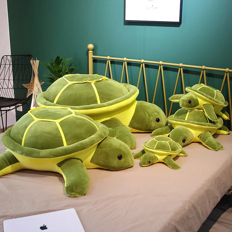 35cm Kawaii Tortoise Plush Toy Stuffed Soft Animal Sea Turtle Pillow Cushion Home Decor Kids Girls Birthday Gift