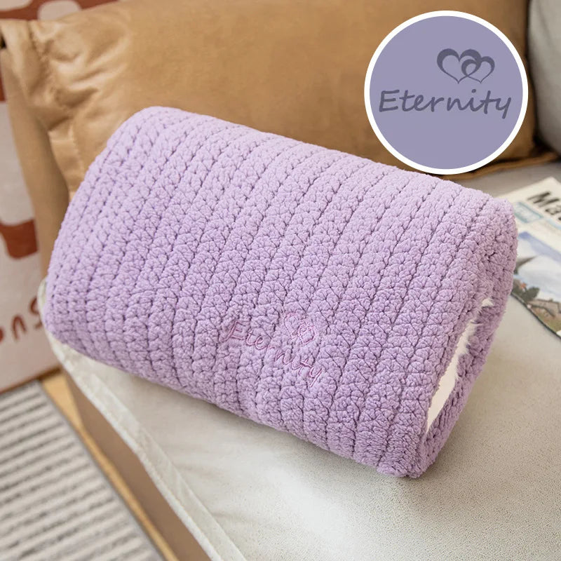 Ins Colorful Pillow Handwarmer Plush Toys Kawaii Plush Doll Soft Stuffed Sofa Bed Office Cushion For Kids Girls Birthday Gift