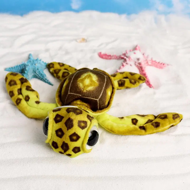 17cm/25cm Plush Simulation Tortoise Toy Cute Turtle Doll Plush Pillow Stuffed Cushion for Friends Birthday Gift