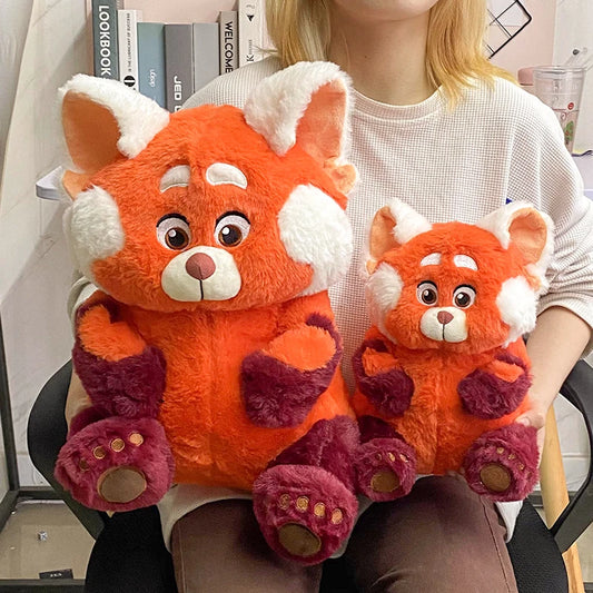 Disney Turning Red Cute Red Panda Plush Toy Soft Cuddly Stuffed Animal Cartoon Panda Plushies Appease Doll Xmas Gifts Girl