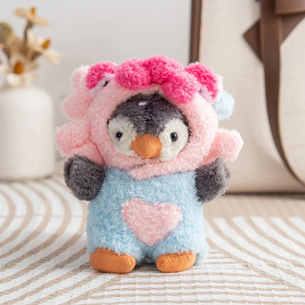 Mini Doll'S Clothes Outfit Accessories For 11cm Jellycat Peanut Penguin Idol Dinosaur shark jumpsuit Clothing