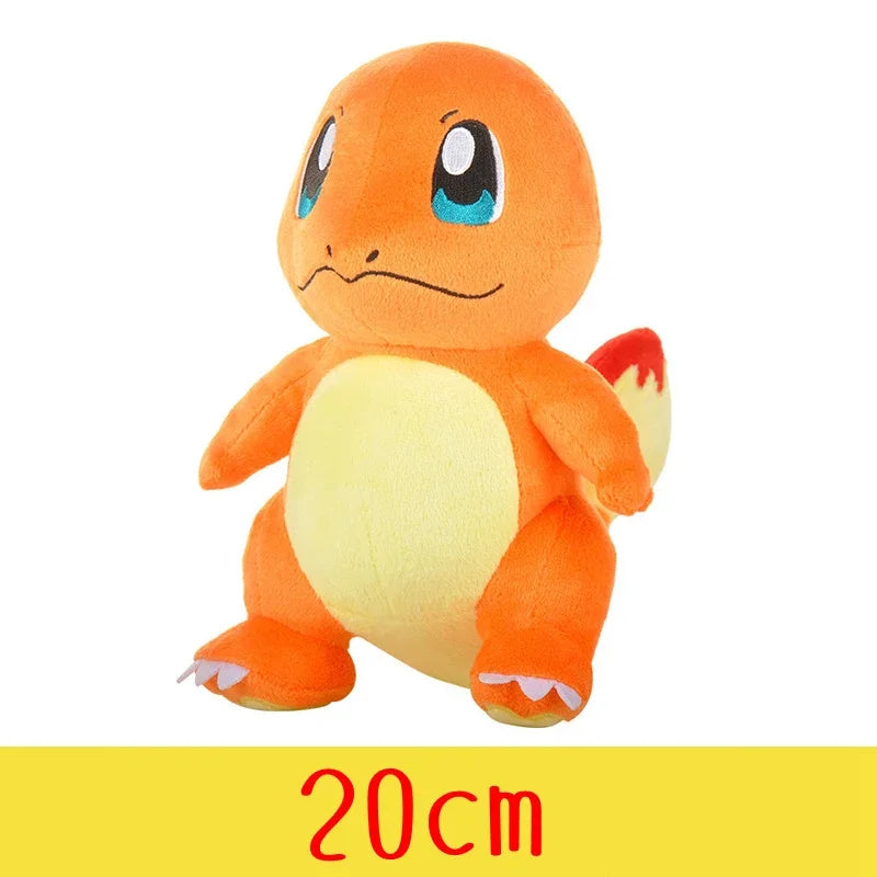 original Pokemon Plush Toys Kawaii Gengar Snorlax Eevee Lapras Charizard Stuffed Doll Room Decoration Peluche Gifts