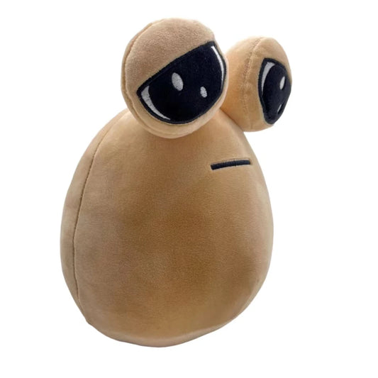 22CM Alien Pou Plush Toy, Furtiburb Emotional Alien Plush Toy, Alien Pou Plush, Big Eyed Sadness Do You Understand?