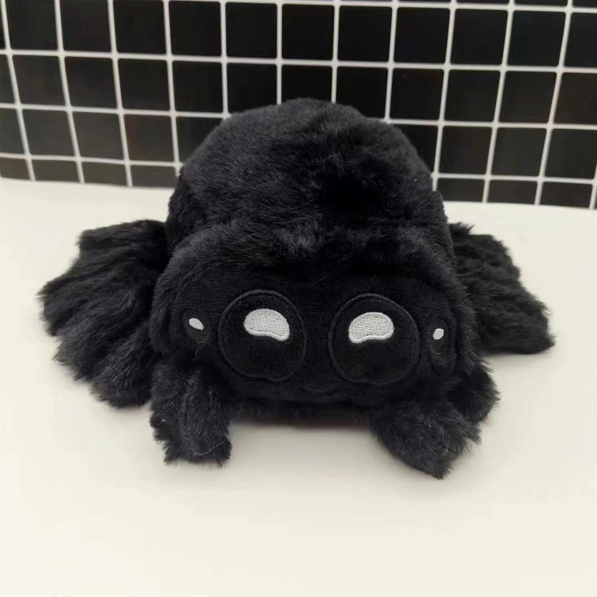 Adorable Lucas Spider Plush Toy Stuffed Anima For Kids -Perfect Gift For Spider Lovers - Soft And HuggableHalloween Companion