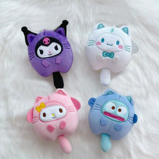 Sanrio Cross Dressing Plush Keychain - Plushy Mart