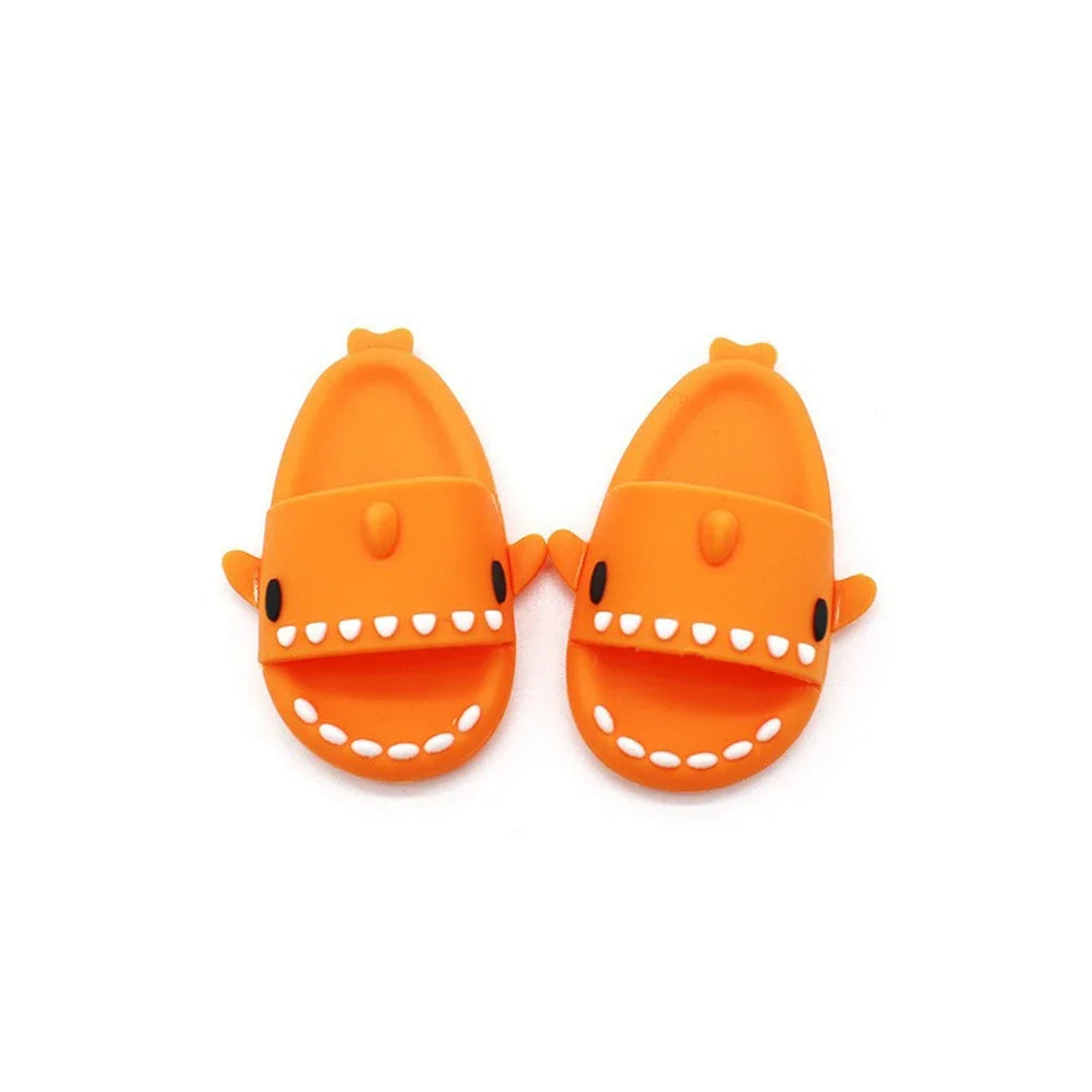 Sandal Shoes Suitable for 15-17cm labubu V1 V2 Dolls Slipper Shoes BJD Blythe OB11 Dolls Accessories DIY Doll Toys