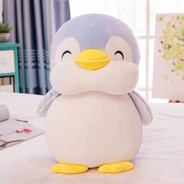 30-55cm Soft Fat Penguin Plush Toys Stuffed Cartoon Animal Doll Fashion Toy for Kids Baby Lovely Girls Christmas Birthday Gift