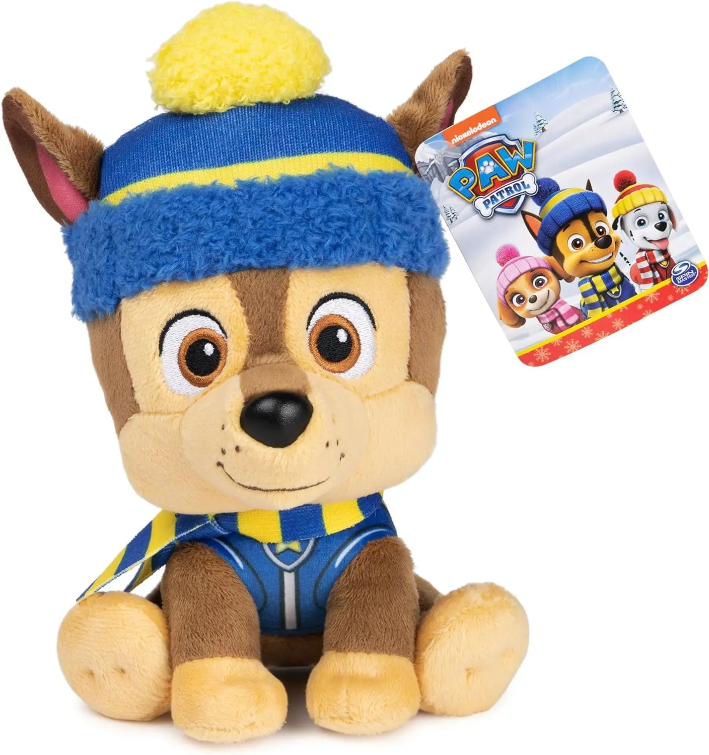 Genuine Paw Patrol 9kinds Chase Skye Everest in Signature Snow Rescue Uniform 6" 15-18cm Anime Doll Plush Toy Children Gift