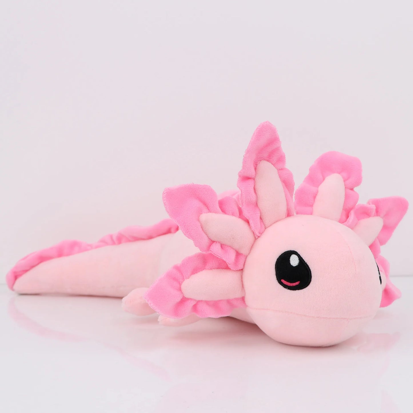 45cm Pink Axolotl Plush Toy Kawaii Axolotl Plush Dolls Soft Stuffedl Plush Animal Toys Kids Girls Christmas Birthday Gift Toy