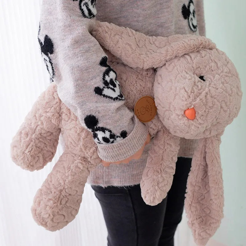 35cm/50cm New Stuffed Long Ear Rabbit Soft Plush Toys Sleeping Cute Bunny Cartoon Animal Dolls Children Baby Birthday Gift