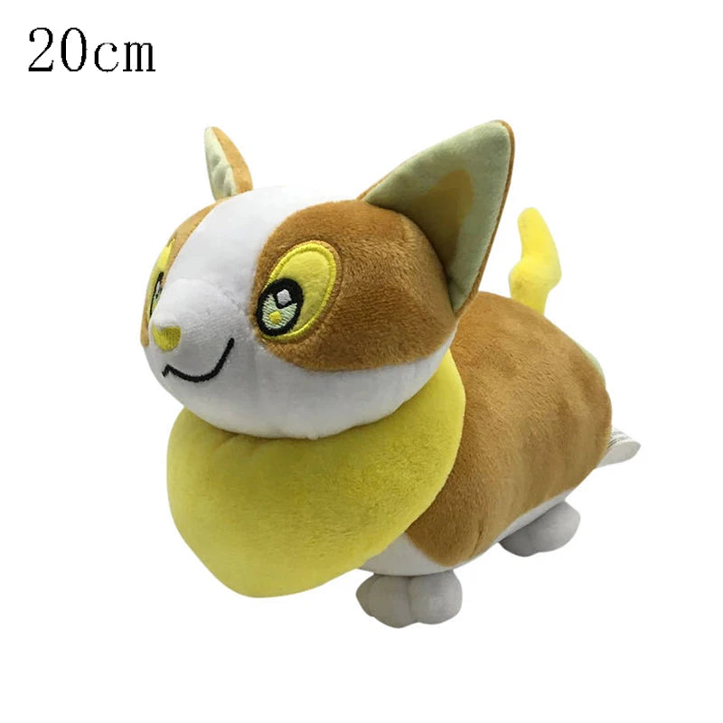 Newest Pokemon 70 Types Elf Plush Pikachu Toys Elekid Lucario Celebi Stuffed Doll Sprigatito Fuecoco Quaxly Plushies Xmas Gifts