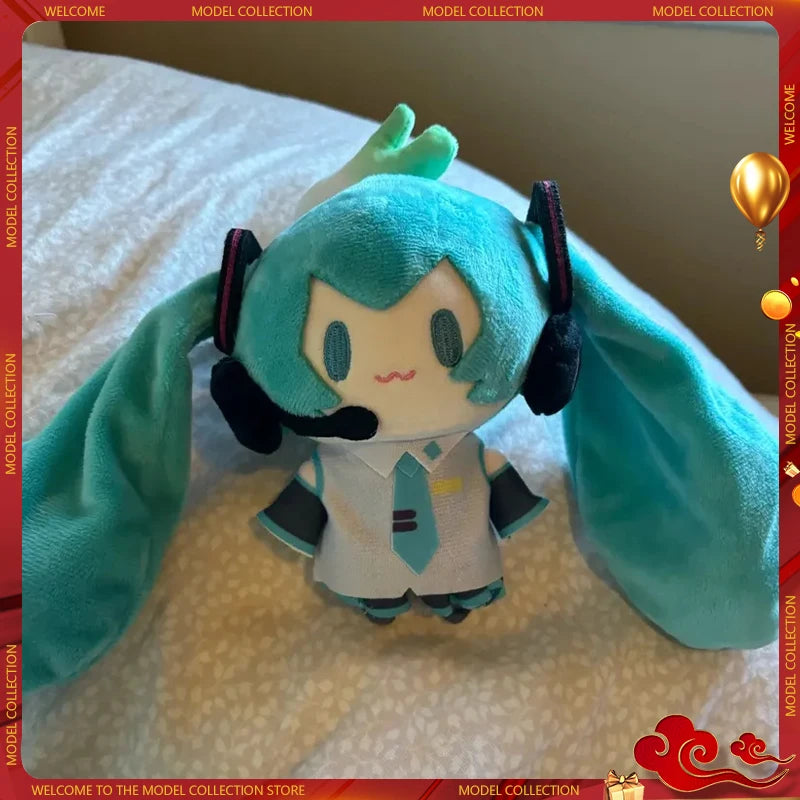 15cm Hatsune Miku Fufu Series Plush Doll Kawaii Doll Girlfriend Birthday Gift Cute Doll