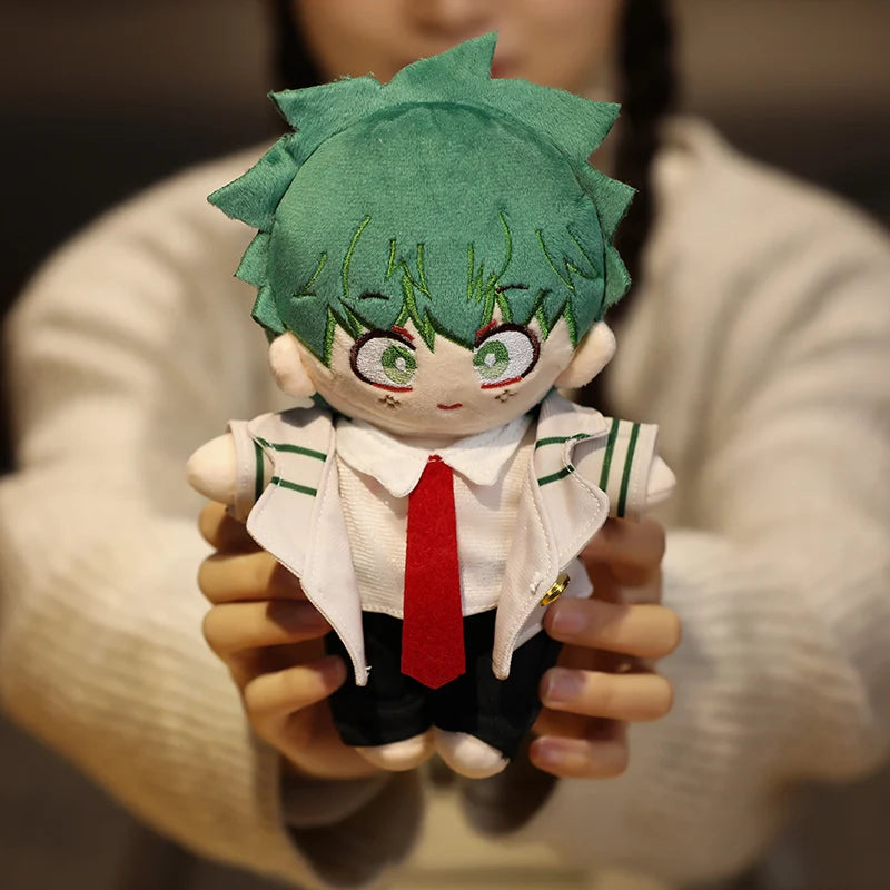 20cm Lovely Cartoon Anime Plush Toys Bakugou Katsuki Todoroki Shoto Midoriya Izuku Bolster Plush Boku No Hero Academia Pillow