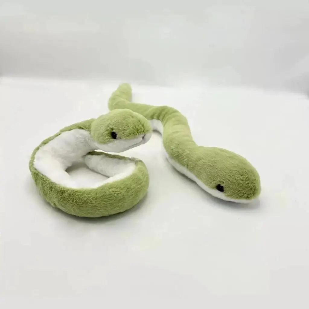 2025 Year Of The Snake Plush Toy New Creative Mascot Doll 20cm/40Cm Bendable Plush Toy Kids New Year Gift