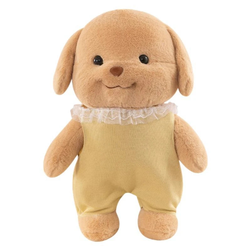 28cm Cute And Interesting Poodle Puppy Doll Plush For Children, Sleeping Baby Gifts, Birthday Gifts, Christmas Gifts.