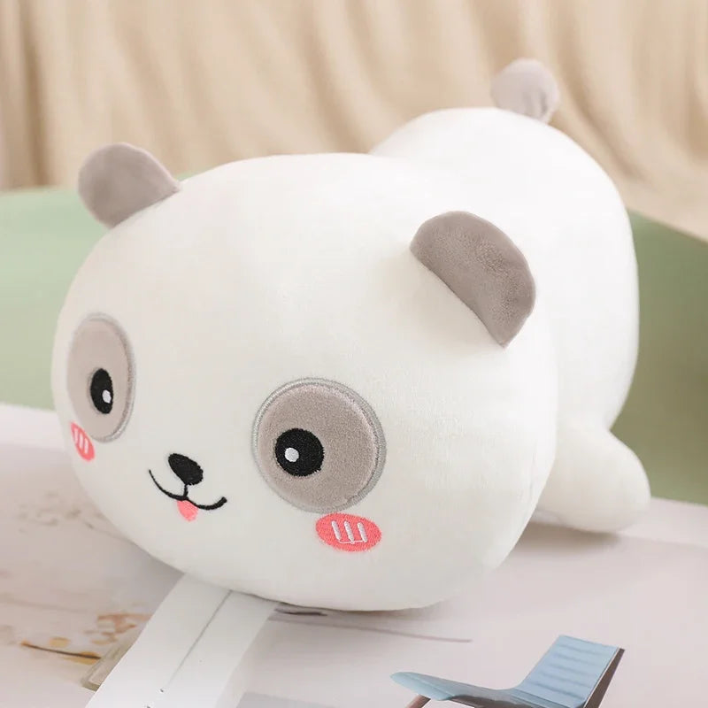 35-60cm Cute Cats Plush Toys Soft Stuffed Animal Cat Doll Cartoon Sleep Pillow Sofa Cushion Room Decor Baby Kid Girl Lovely Gift