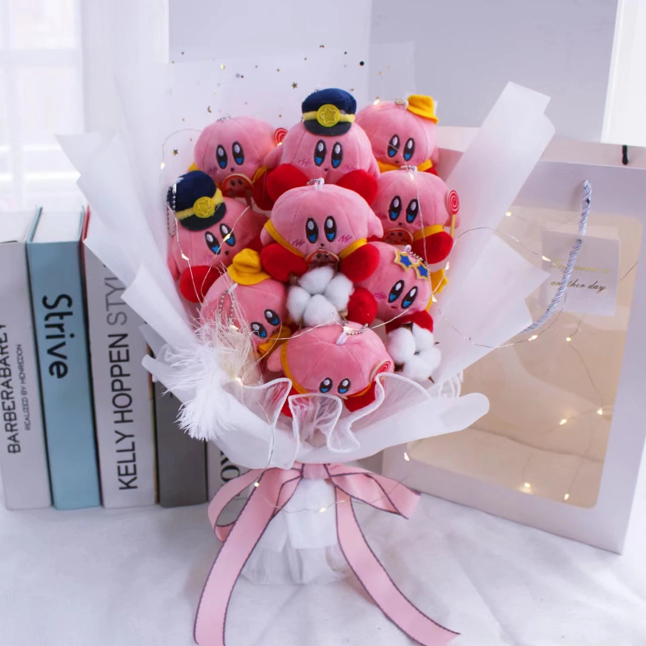 Anime Kawaii Star Kirby Plush Bouquet Gift - Plushy Mart