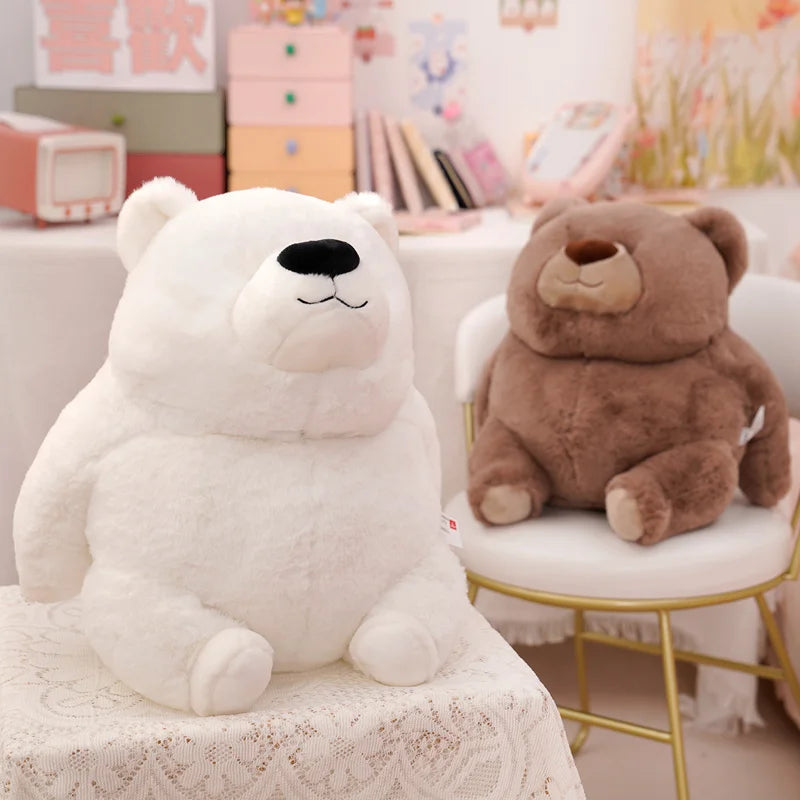 22-40cm Soft Animal Cute Fat Bear Panda Plush Toy Soft Cartoon Animals Stuffed Lovely Doll Baby Pillow Kids Appease Gift